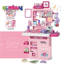 KB125130 KB125133-KB125134 - Lighting Musical Children Makeup Game Pretend Play Interactive Home Dressing Table Toys